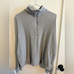 Aerie waffle knit 1/2 zip XL